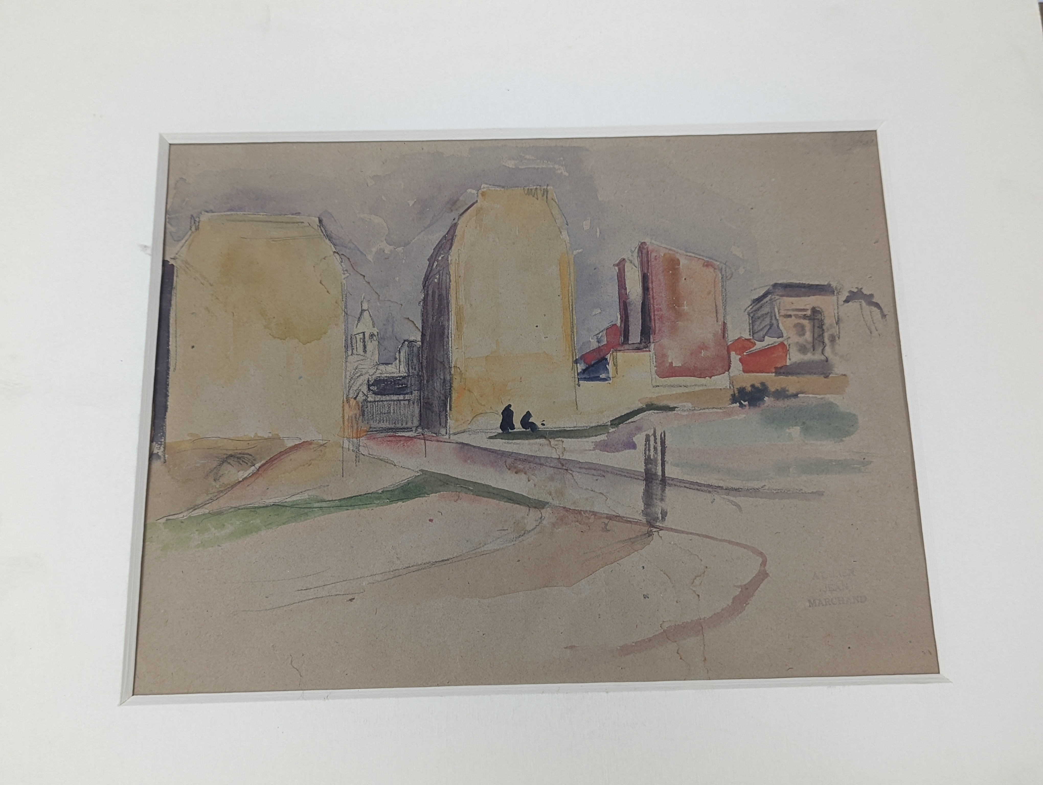 Jean Marchand (1883-1941), a group of assorted unframed works, drawings and watercolours, assorted studies, largest 37 x 24cm